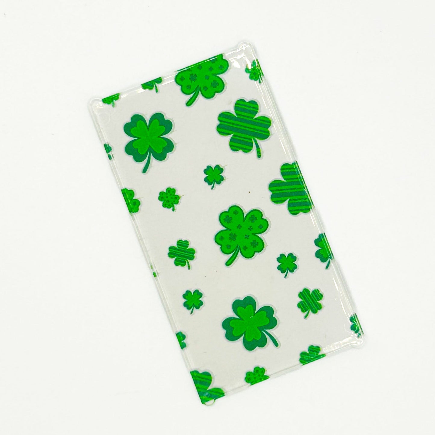 Heart St. Patrick's Day 4x6 Glass Window - B3 Customs