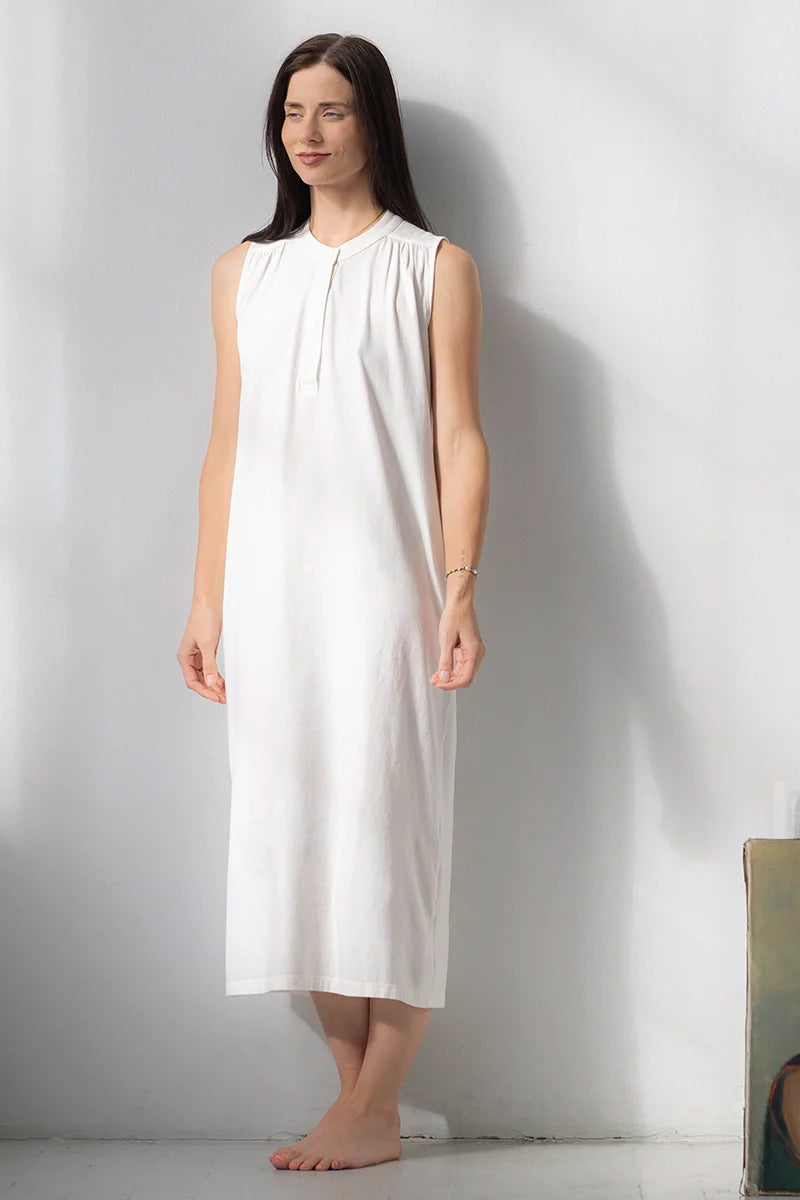 Aisha Relaxed Sleeveless Sleep Maxi Tunic