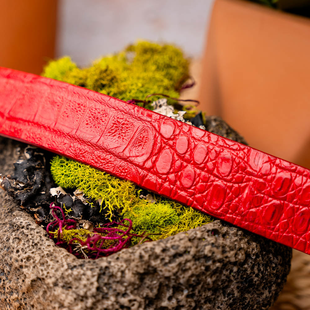 Riccardo Belt Light Red