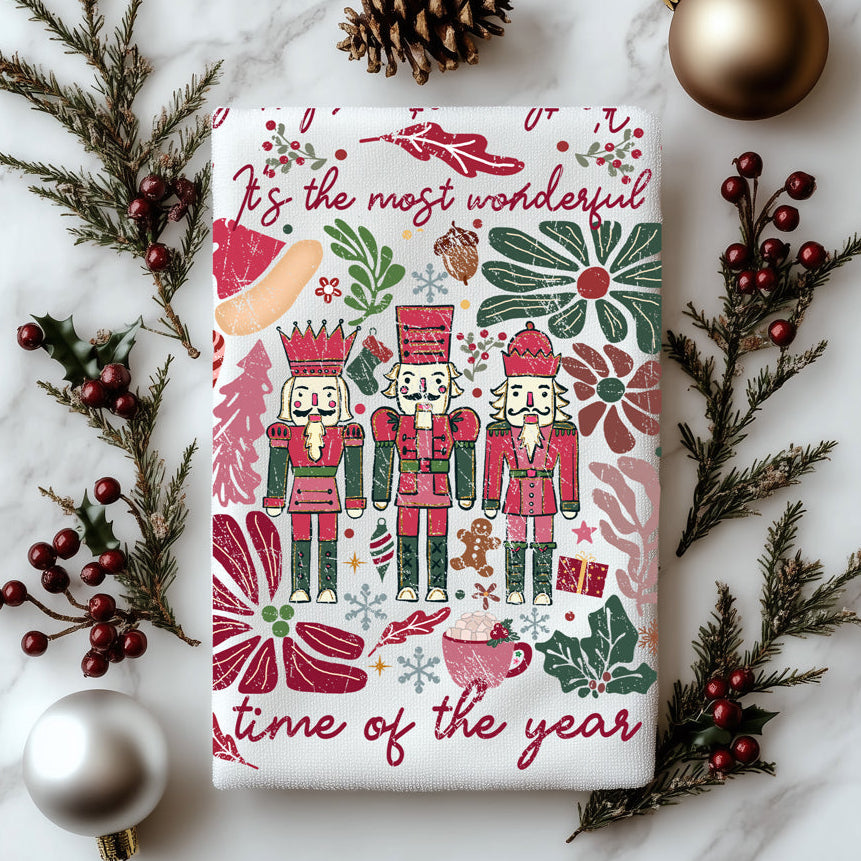 Boho Floral Nutcracker