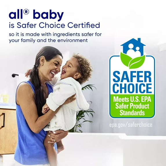 all Baby Liquid Laundry Detergent, 73 oz, 58 Loads