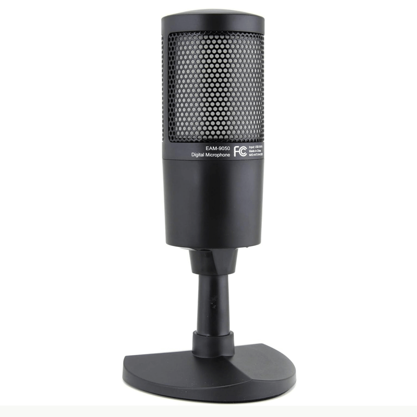 Emerson USB Gaming & Streaming Microphone with RGB Lighting with Tap-to-Mute
