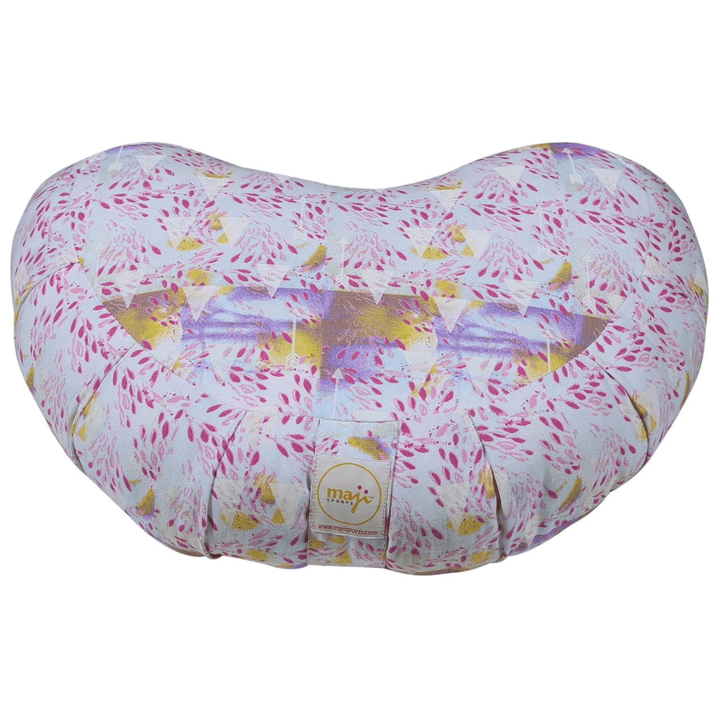 Maji Sports Halfmoon Zafu Yoga Meditation Pillow