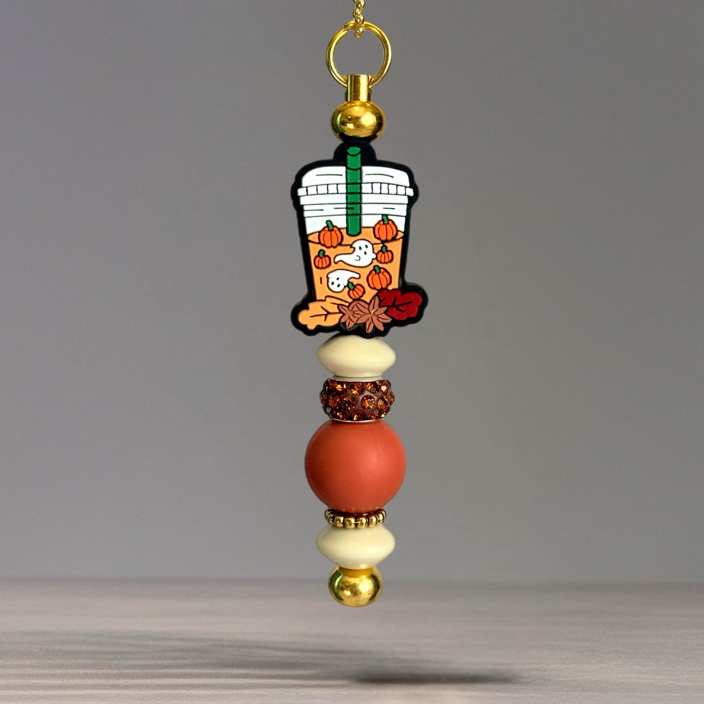 Pumpkin Spice Bar Charm - Tumbler Handle Charm