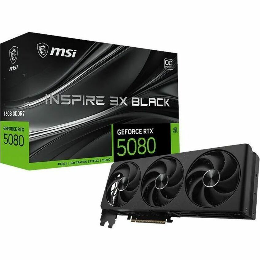 MSI G5080-16I3CB RTX 5080 16GB OC Graphics Card