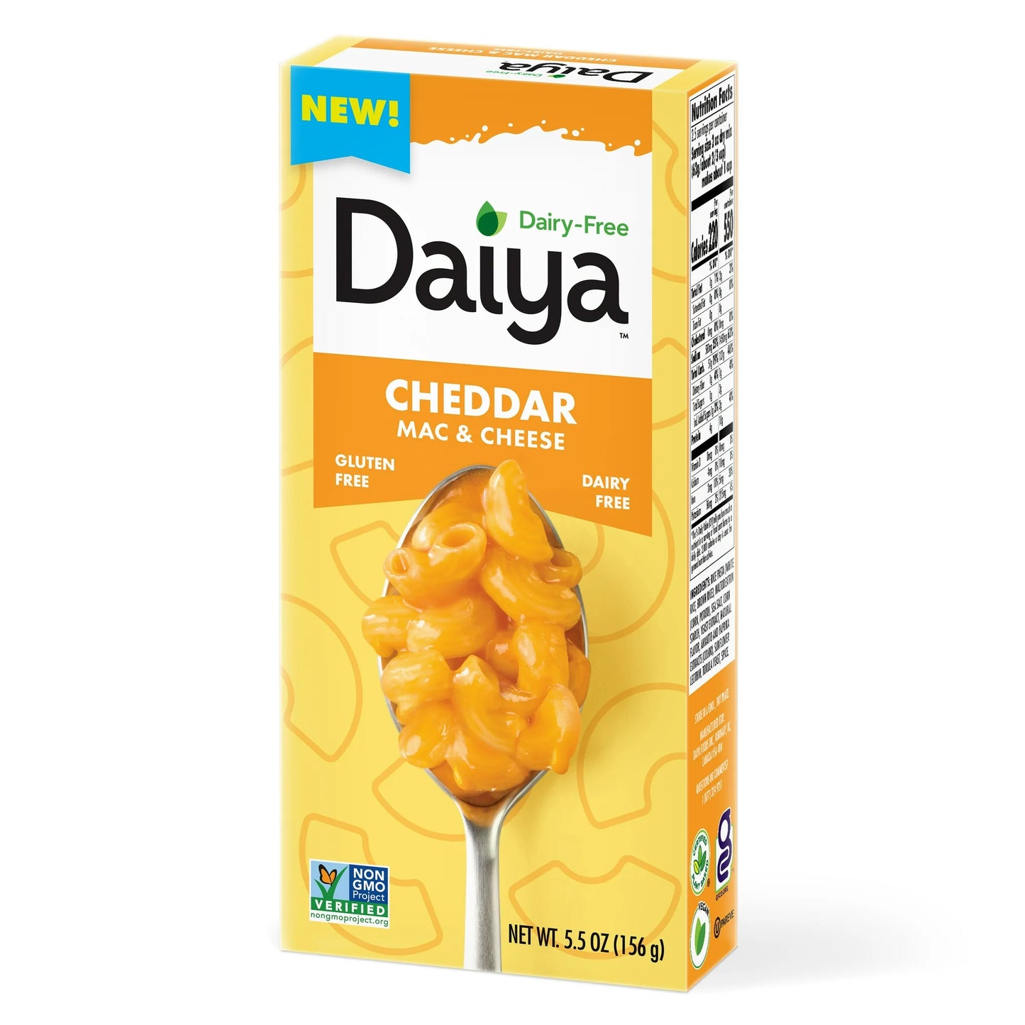 Daiya Dairy Free Gluten Free Cheddar Mac & Cheese, Vegan, 5.5 oz (Shelf Stable)