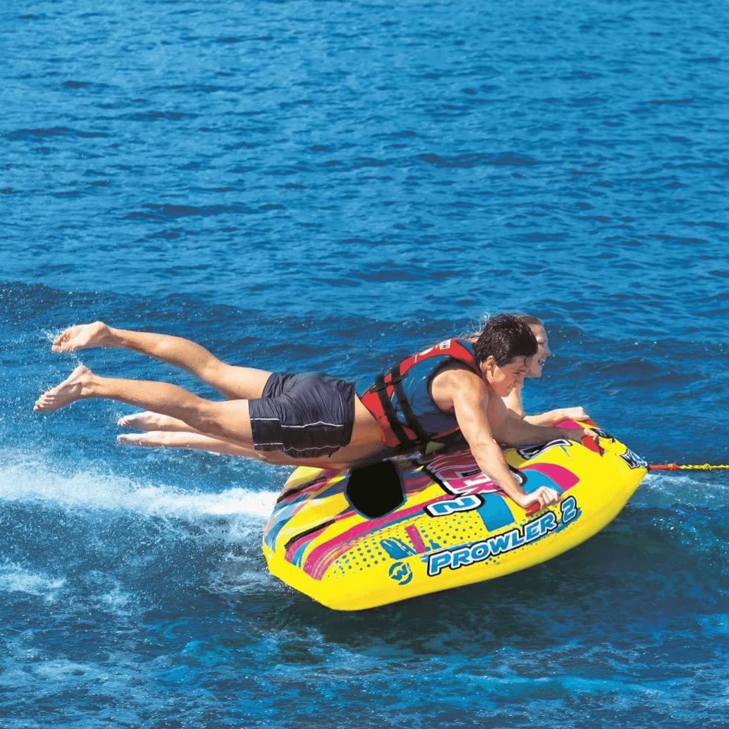 WOW Watersports Prowler Towable 2 Person 2P Starter Kit w 12V Pump