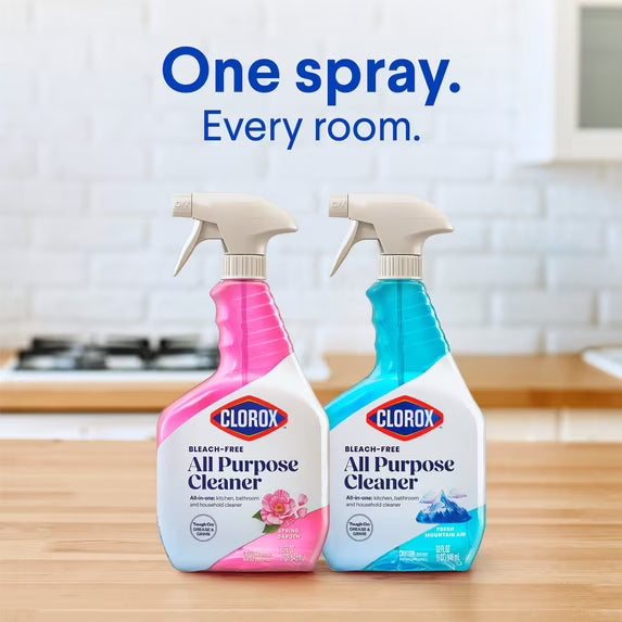 Clorox All Purpose Cleaner, Bleach Free, Fresh Mountain Air, 32 fl oz
