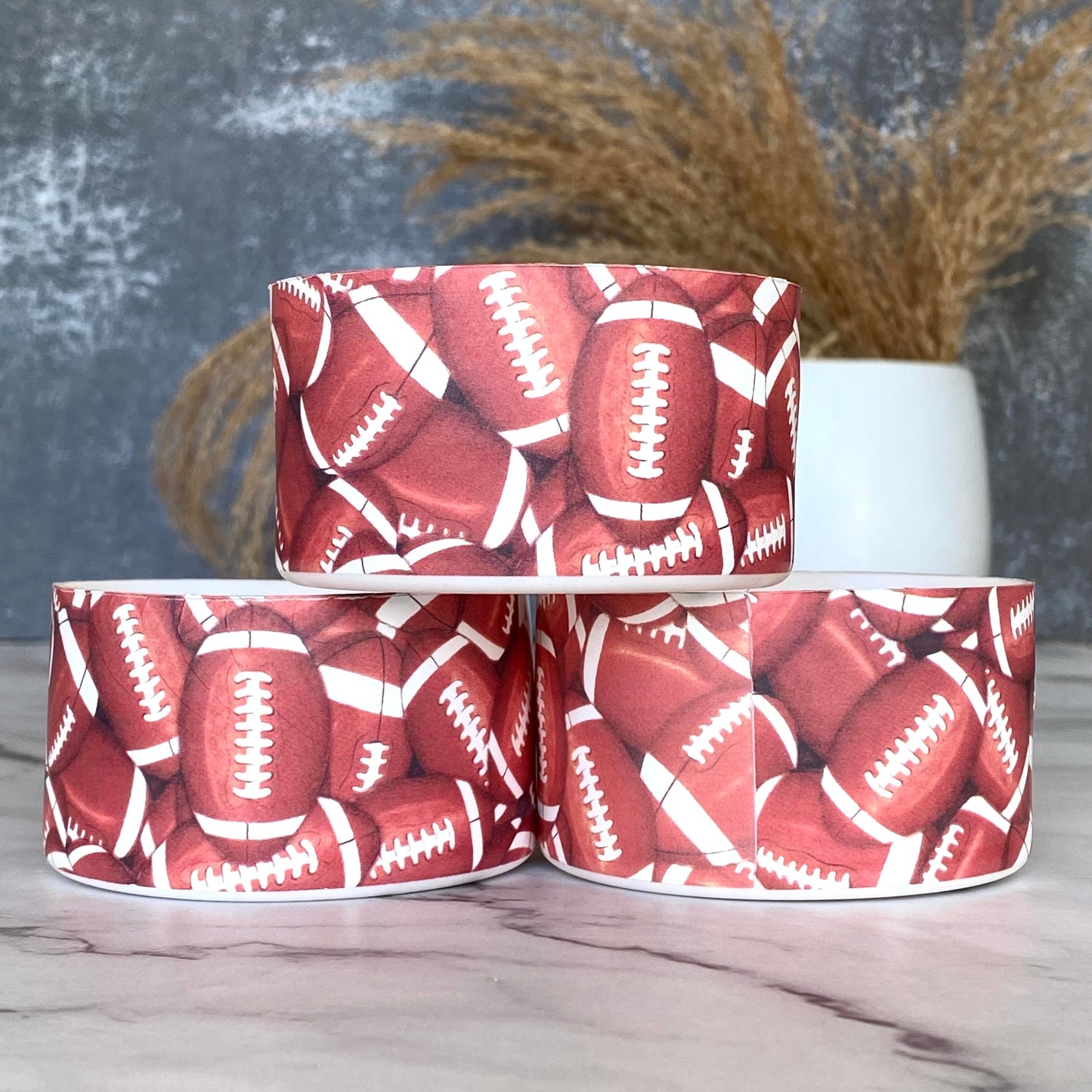 FOOTBALLS Tumbler Boot -Fall fits 20-40oz