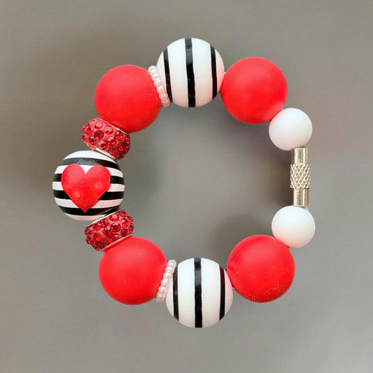 Heartbreaker Handle Bracelet - Tumbler Handle Charm