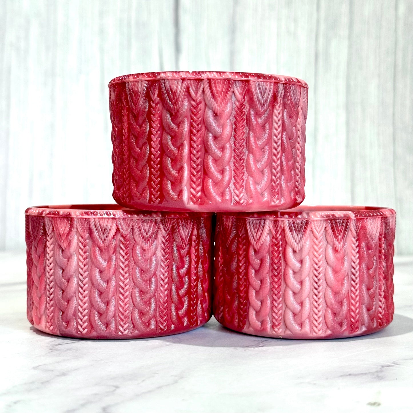Winterberry Shimmer Remix MACRAME Tumbler Boot