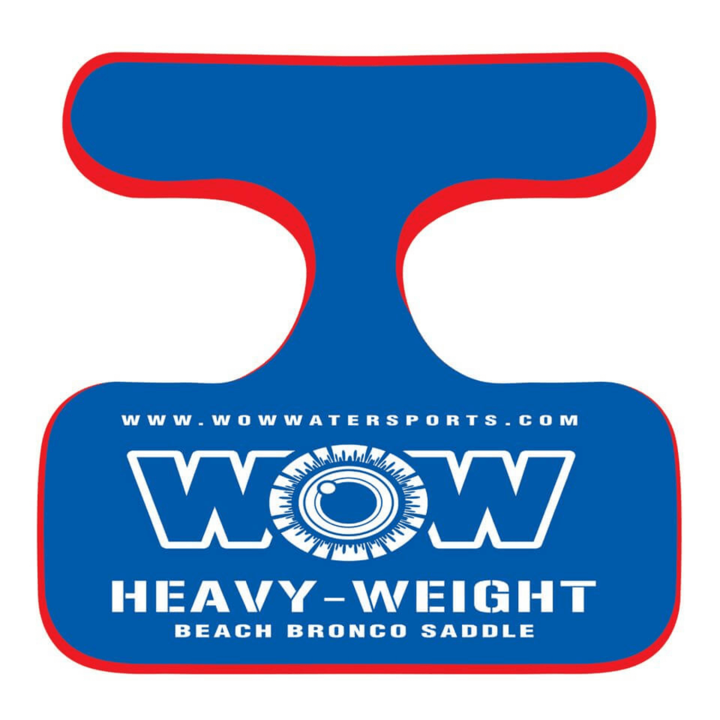 WOW Watersports Beach Bronco 1 Person Heavy Weight Floating Pool Seat