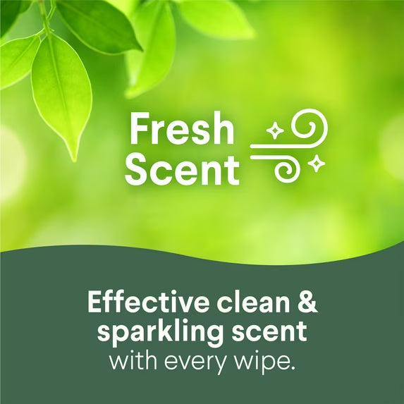 Clorox Disinfecting and Cleaning Wipes, Crisp Lemon and Fresh Scent, 75 Count Each, 3 Pack