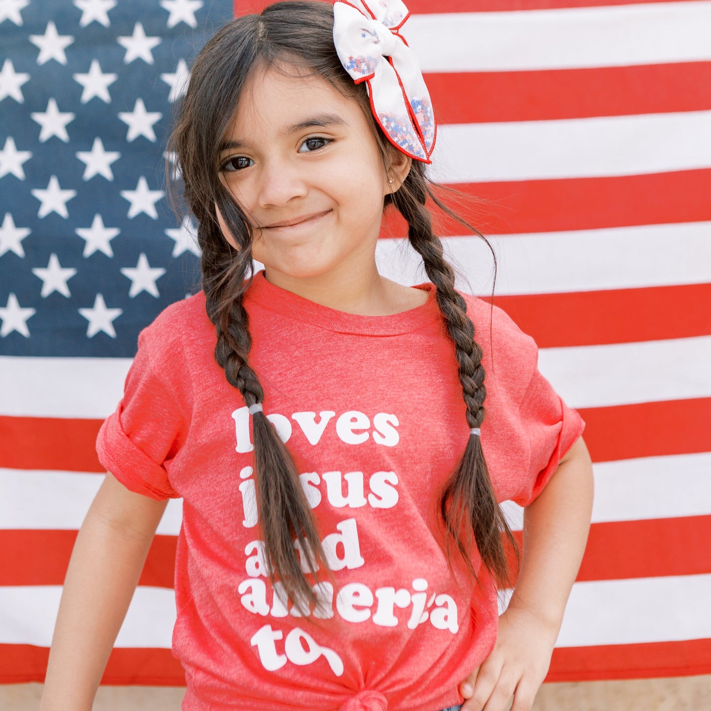 Loves Jesus and America Too