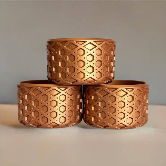 Metallic Copper Waffle Boot