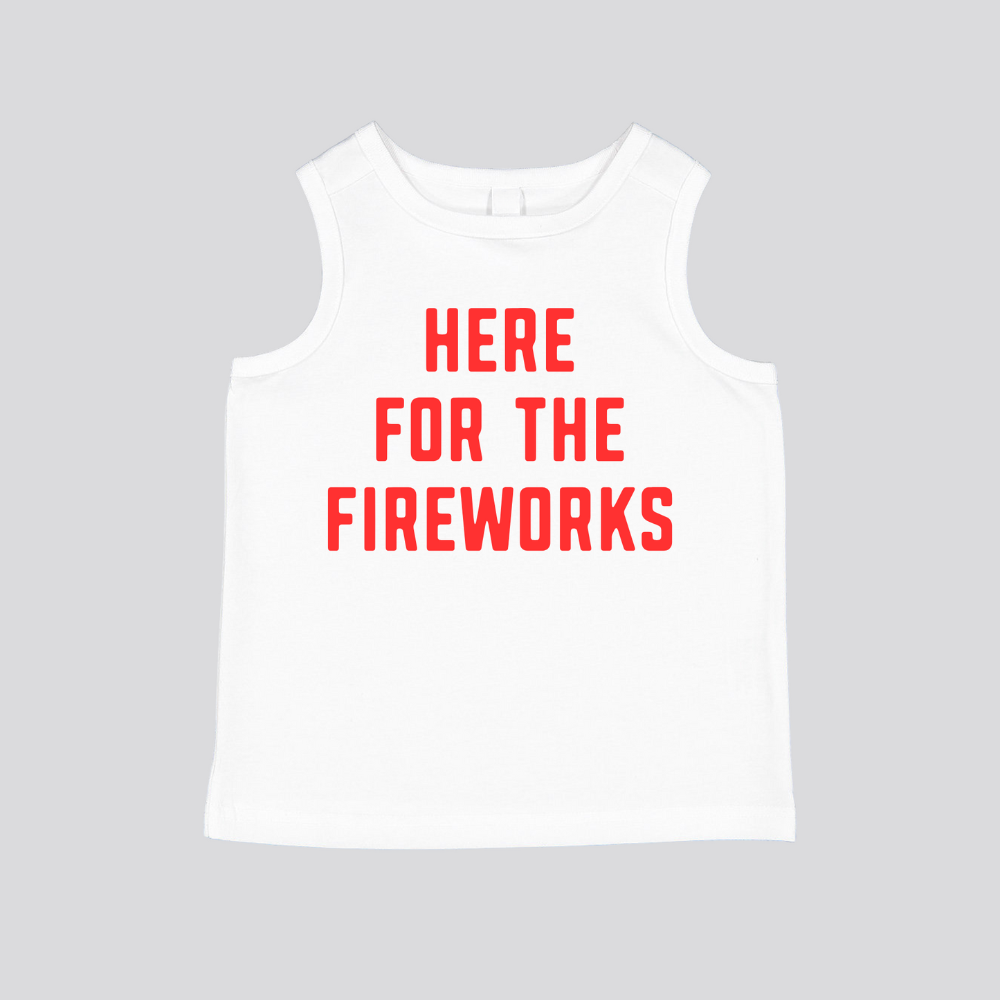 Here for the Fireworks Tank