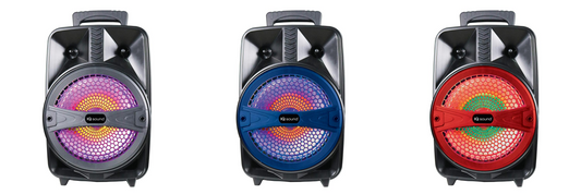 IQ Sound 8" Portable Bluetooth Speaker (IQ-2078DJBT)