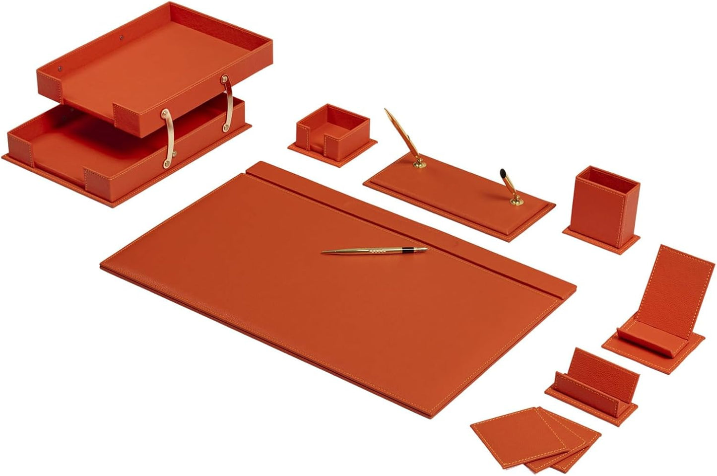 MOOG Classic Desk Organizer - Tan - 12 PCS