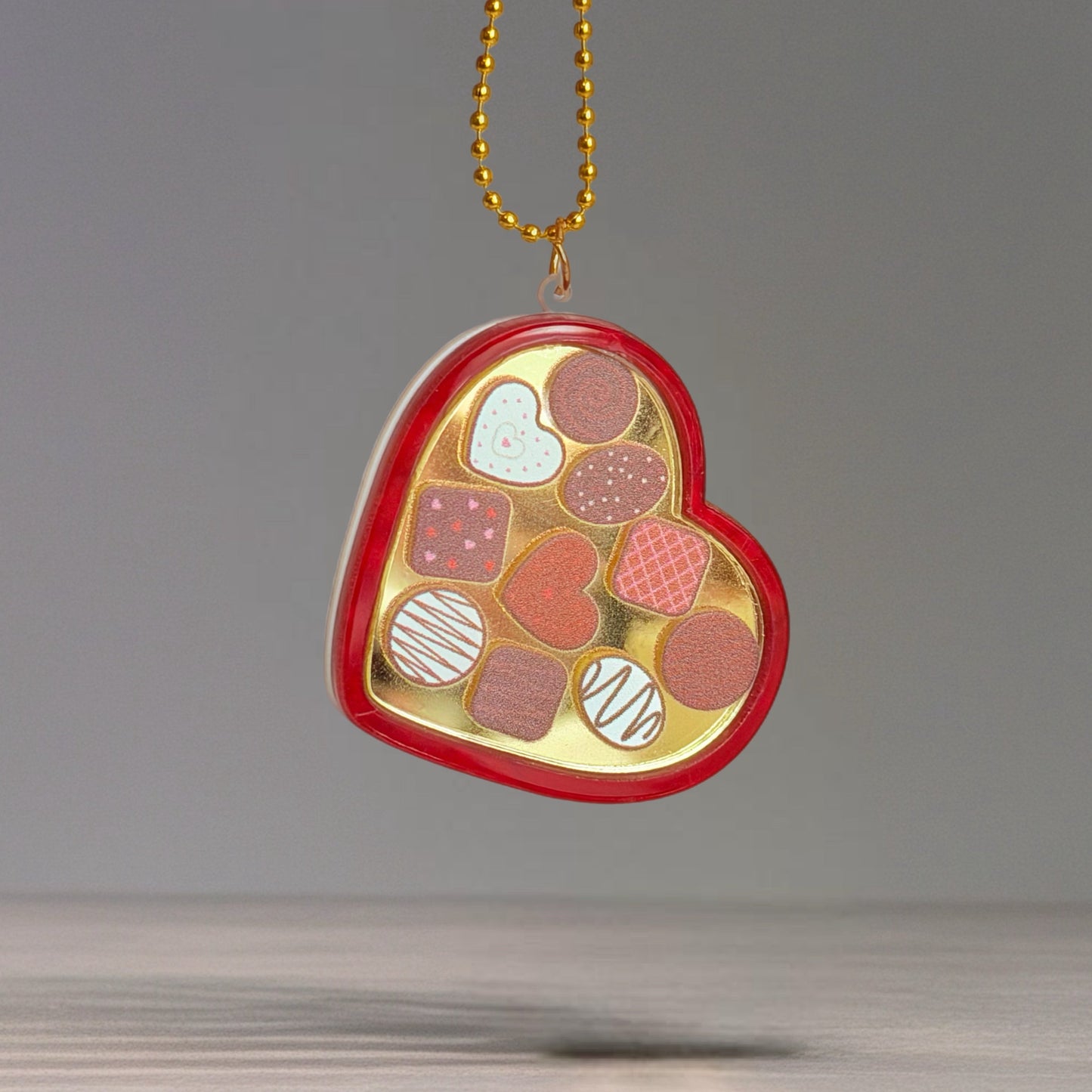 Chocolate Box Charm - Tumbler Handle Charm