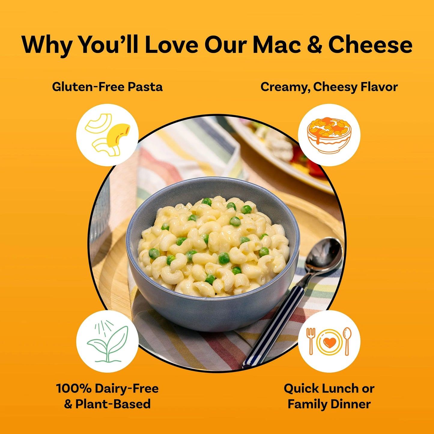 Daiya Dairy Free Gluten Free Cheddar Mac & Cheese, Vegan, 5.5 oz (Shelf Stable)