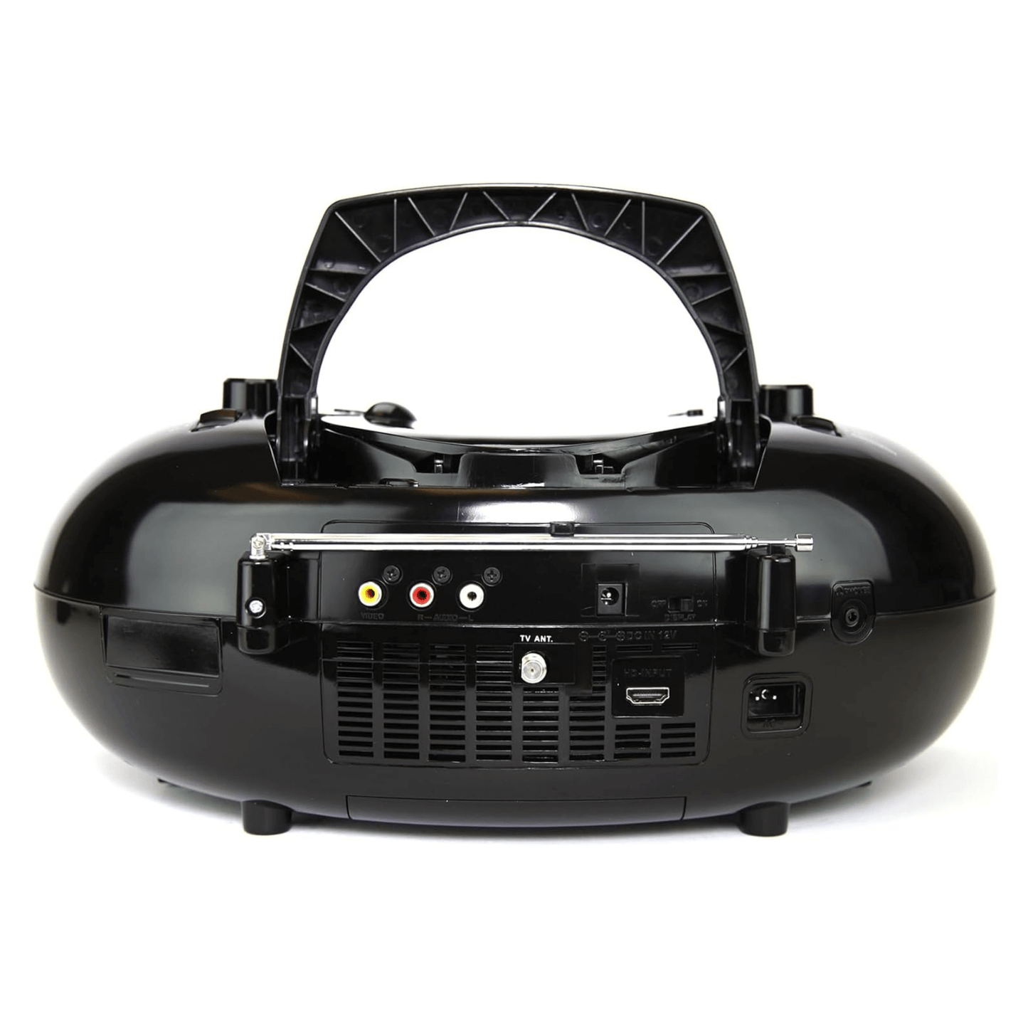 Emerson 7" Bluetooth TV DVD Boombox Black - Refurbished
