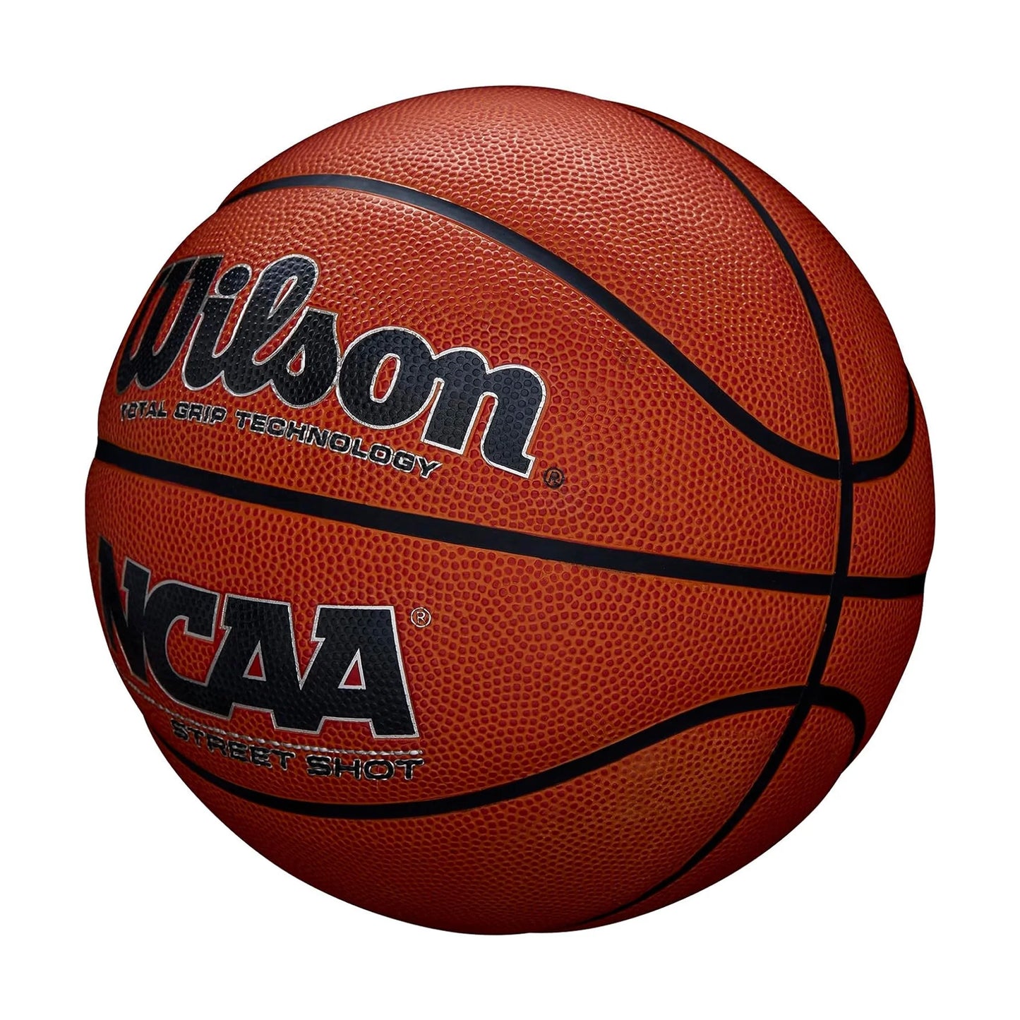 Wilson NCAA Street Shot Outdoor Basketball, Official Size 29.5"