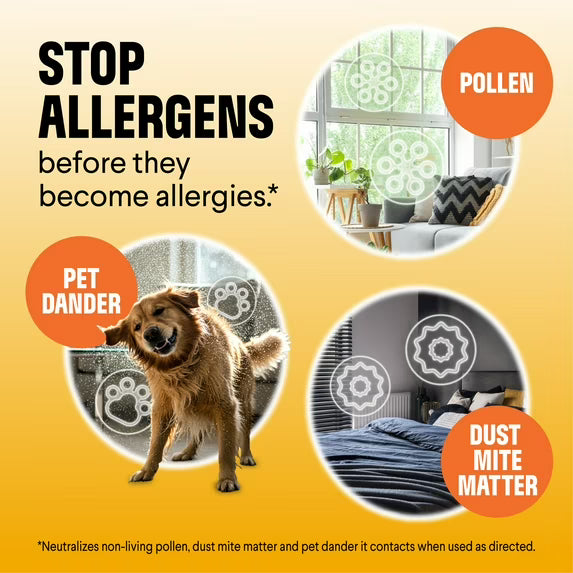 Clorox PURE Allergen Neutralizer Daily Air Spray, Energizing Citrus, 8 oz Bottle