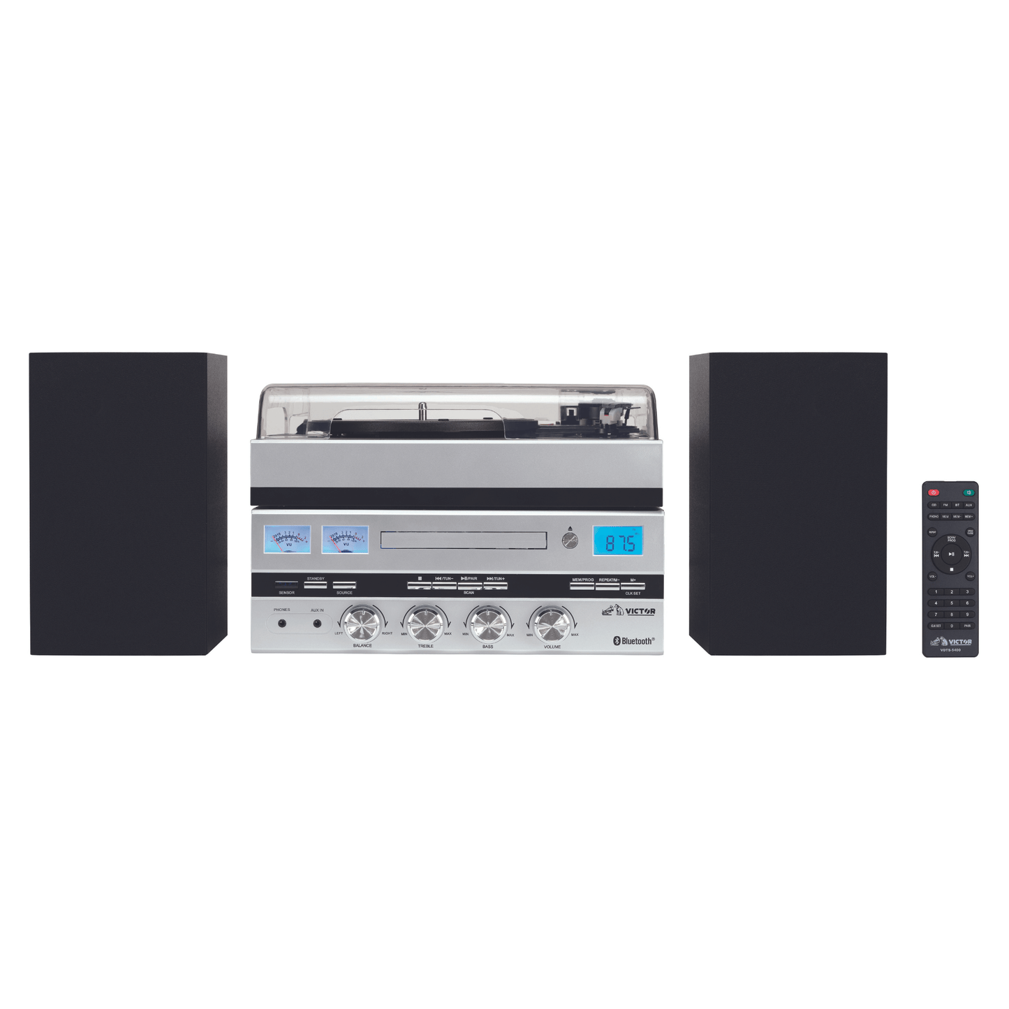 Victor Geneva 5-in-1 Desktop Music Center - Refurbished