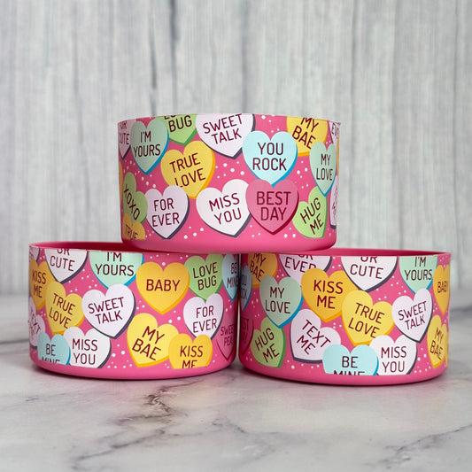 CONVERSATION HEARTS Tumbler Boot
