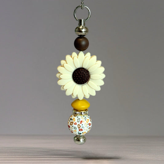 Cream Mum Bar Charm - Tumbler Handle Charm