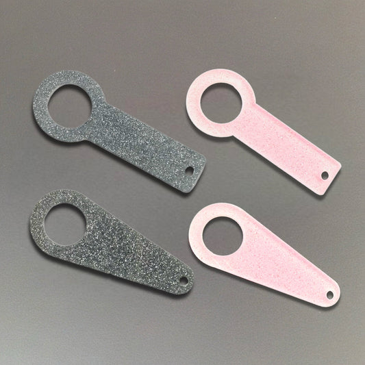 Straw Charm Holder- 10mm Straw Compatible