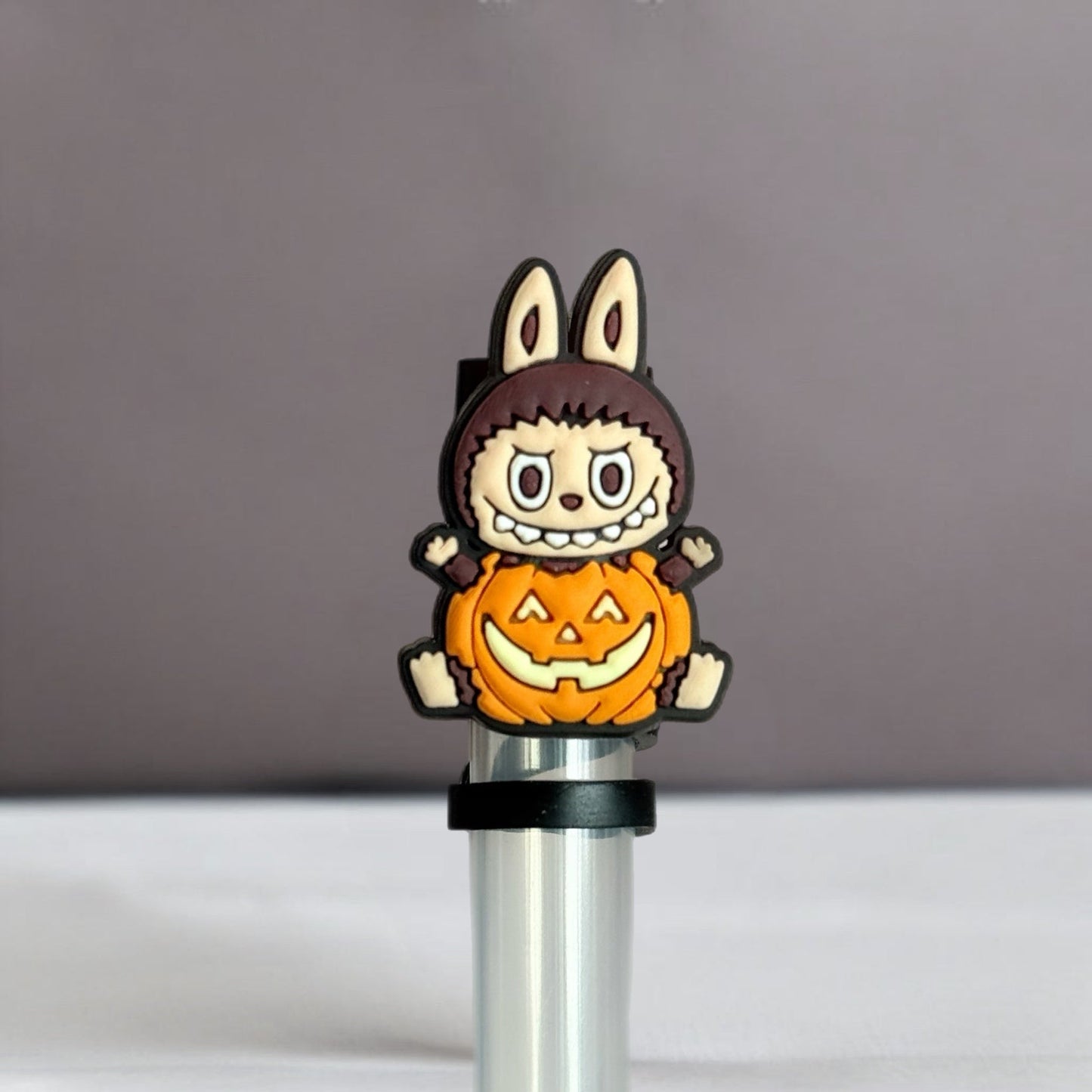 Monster Halloween Straw Topper