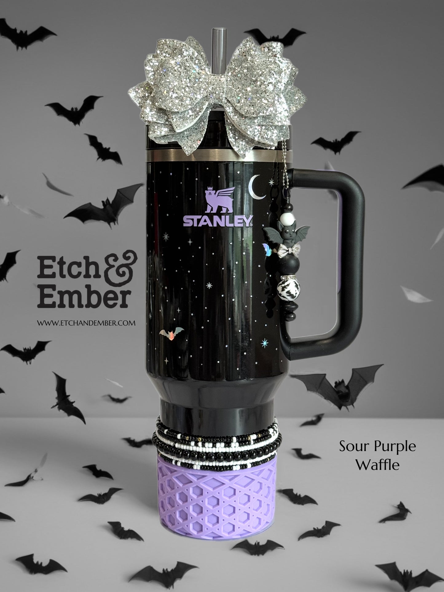Cutie Bat Charm - Tumbler Handle Charm