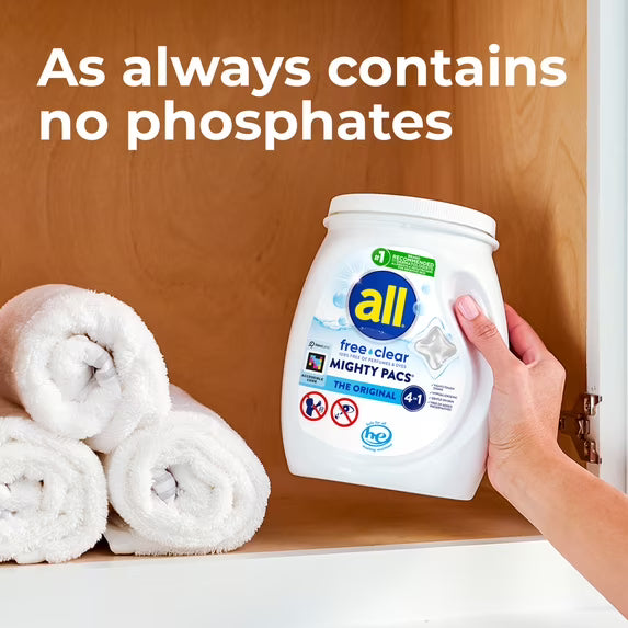 all Free Clear Mighty Pacs, 60 Count