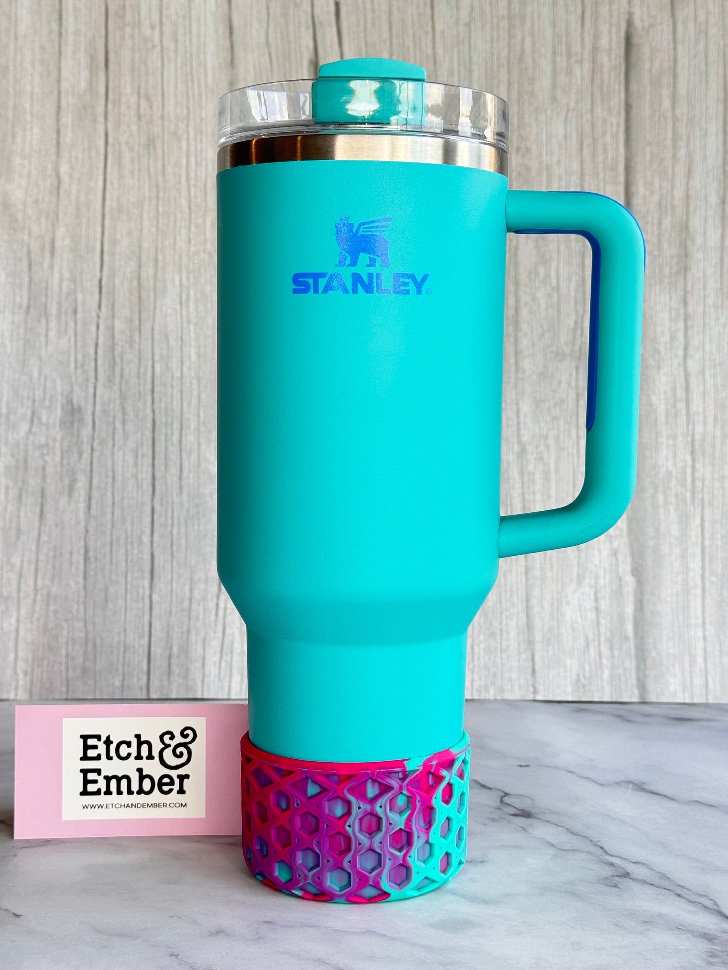 TROPICAL PASSION WAFFLE Tumbler Boot -fits 20-40oz New!