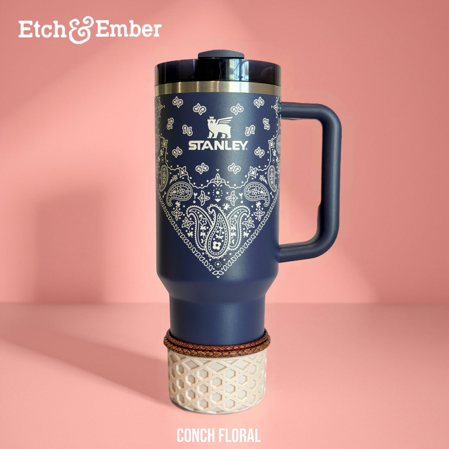 Conch Floral WAFFLE Tumbler Boot