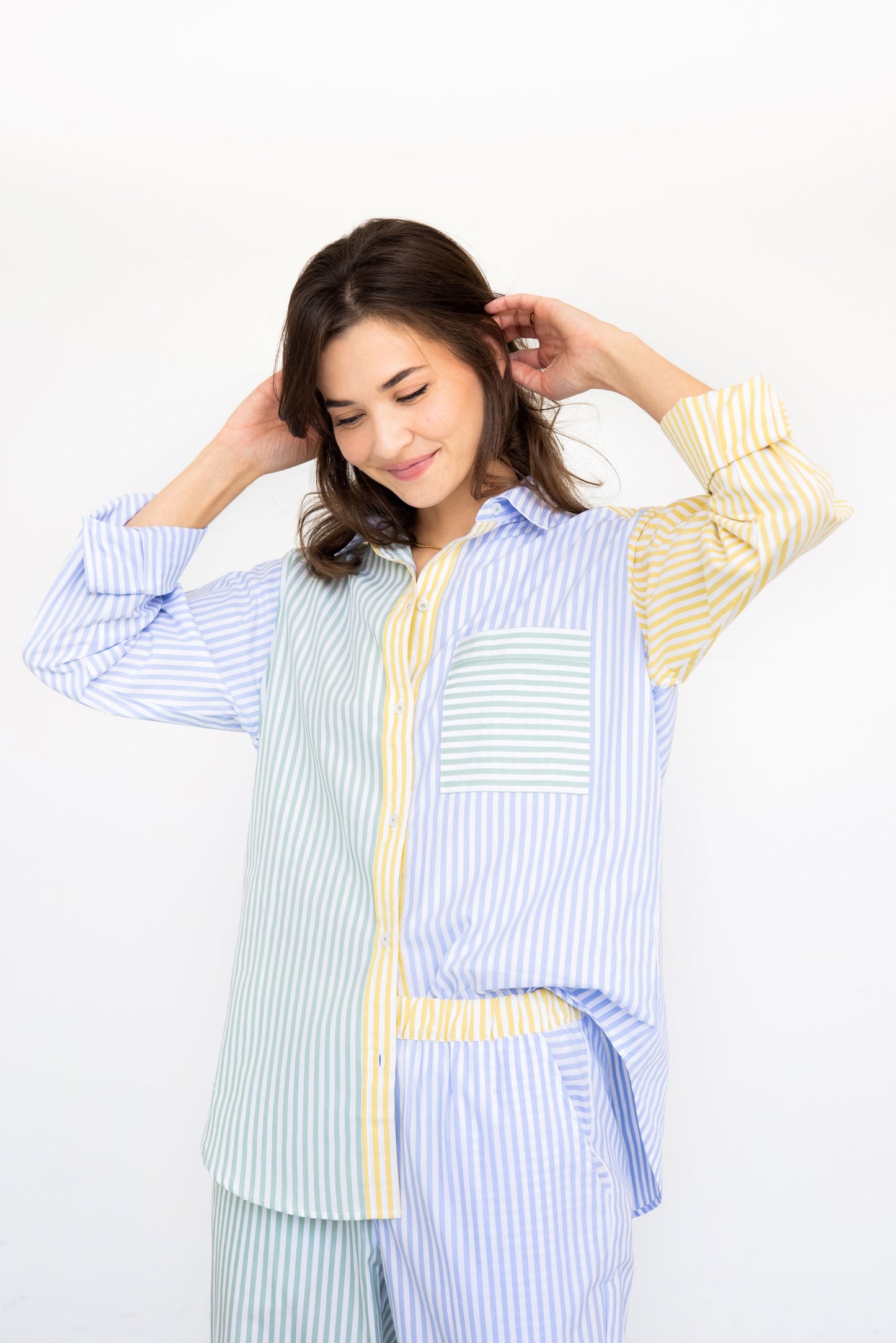 Amalfi Stripes Resort Full Length Set