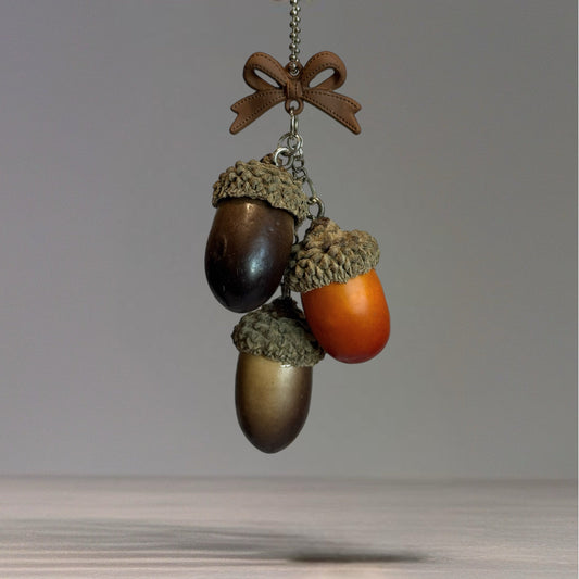 Autumn Acorn Charm - Tumbler Handle Charm