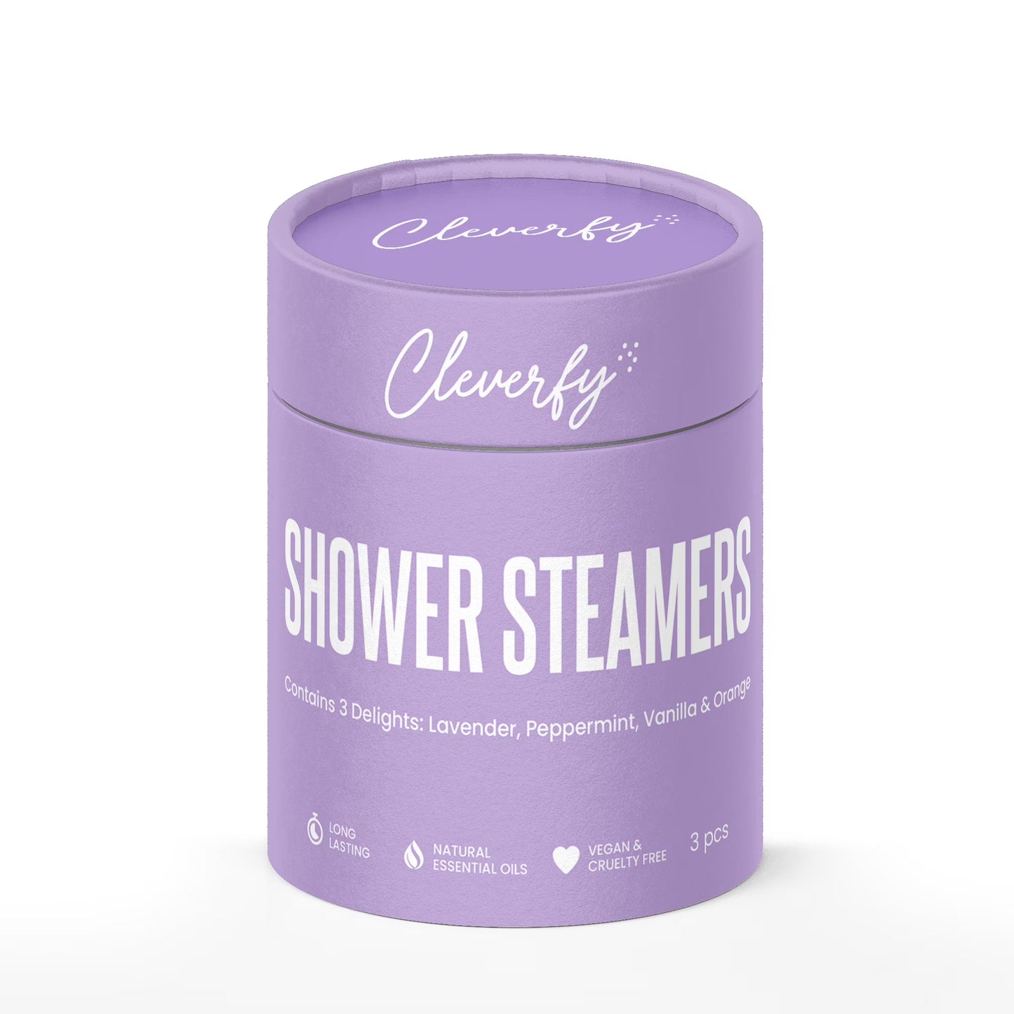 Cleverfy Shower Steamers Aromatherapy - Tube Gift Box for Women