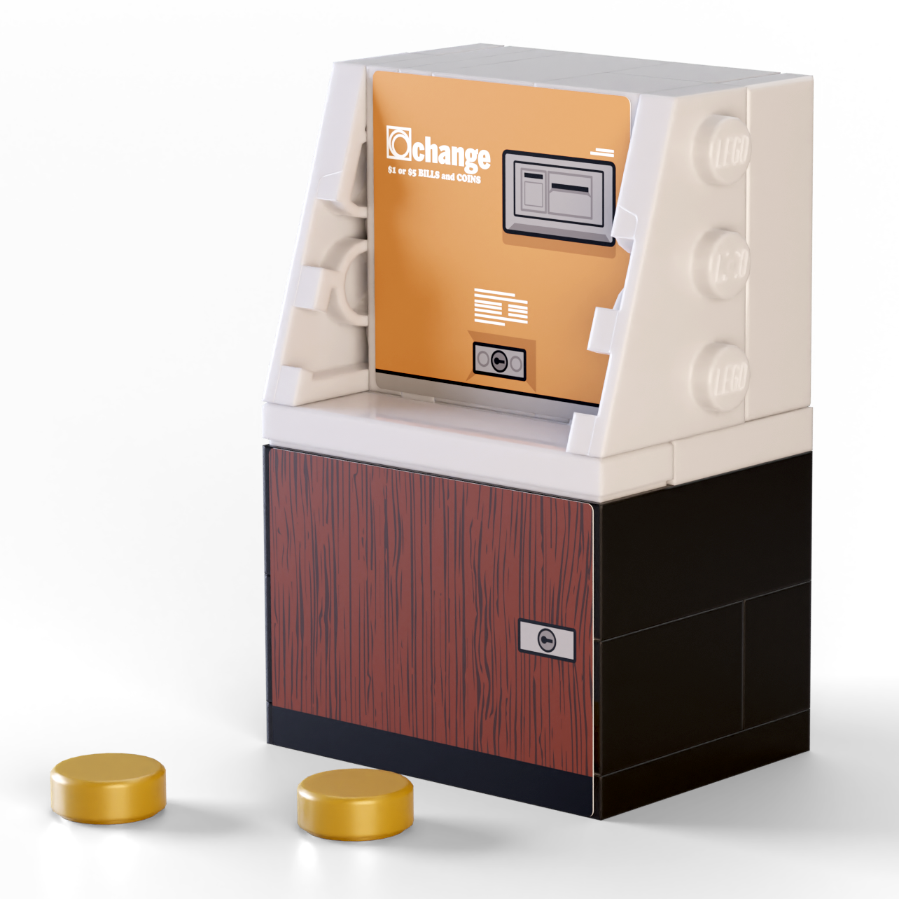 Retro 80s Classic Arcade Token Machine