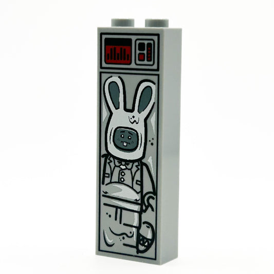 Easter Bunny in Carbonite (1x2x5 Brick)
