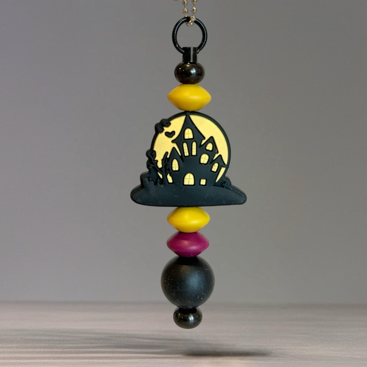 Haunted House Charm - Tumbler Handle Charm