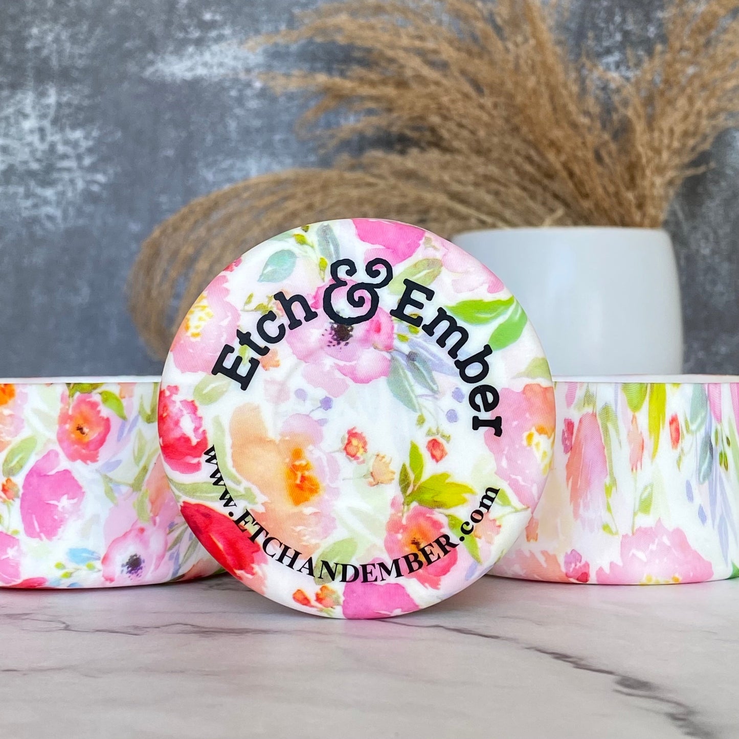 WATERCOLOR FLORAL Stanley Tumbler Boot