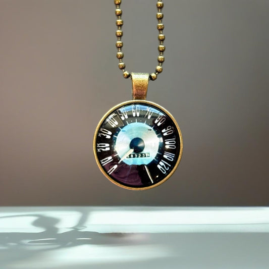 Speedometer Charm - Tumbler Handle Charm