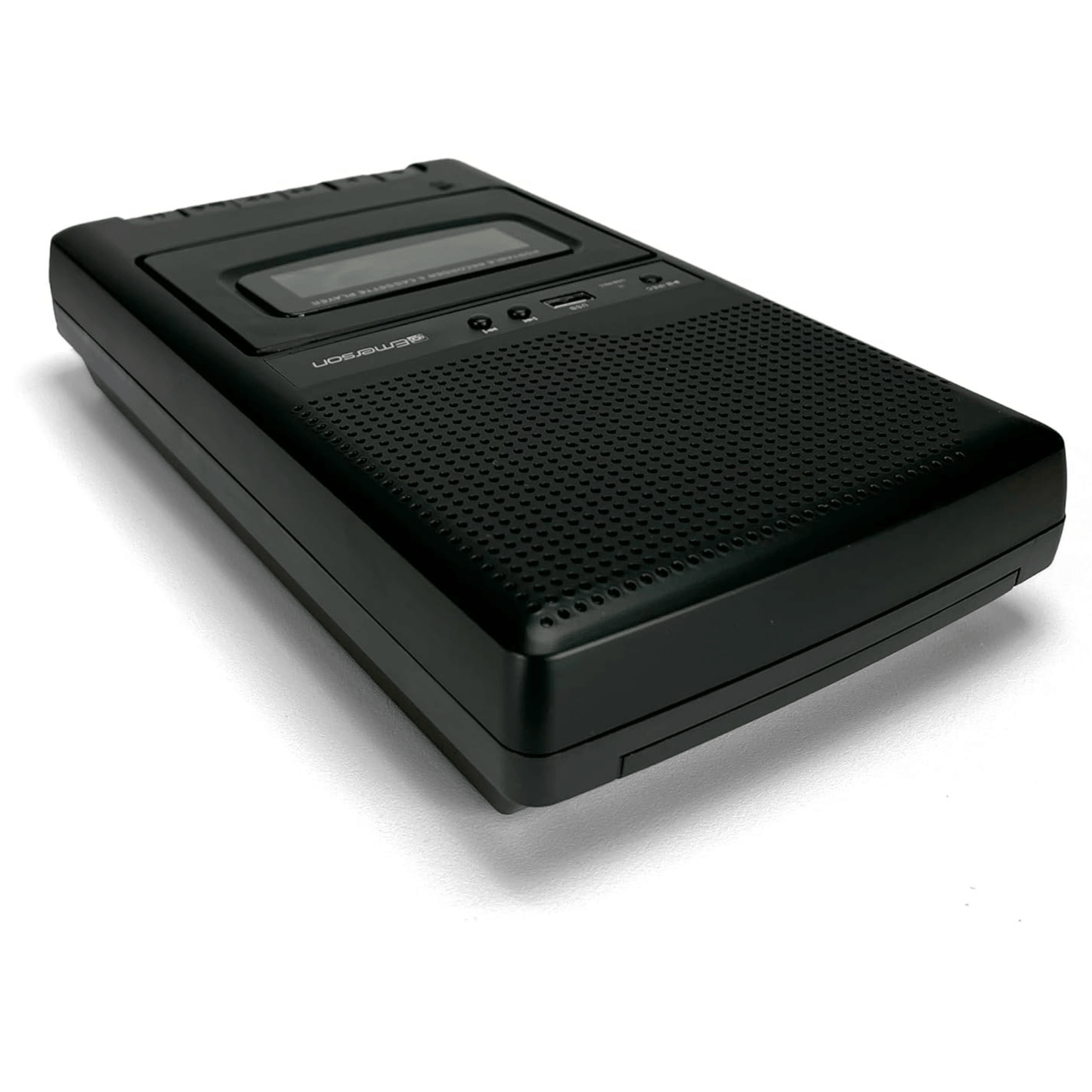 Emerson Portable Cassette Player and Recorder w Digital Conversion and Mic Input