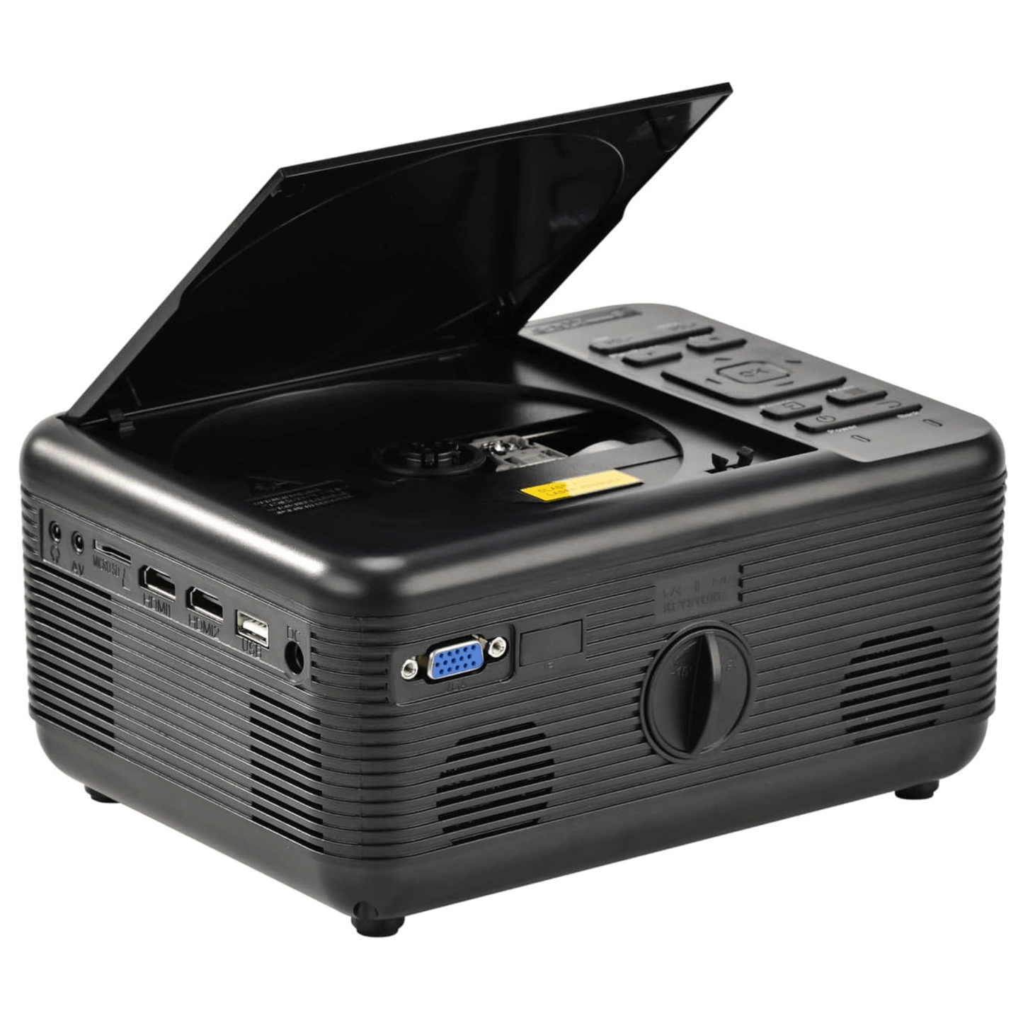 Emerson 120" Home Theater LCD Projector with Built-In TV Tuner and DVD Player