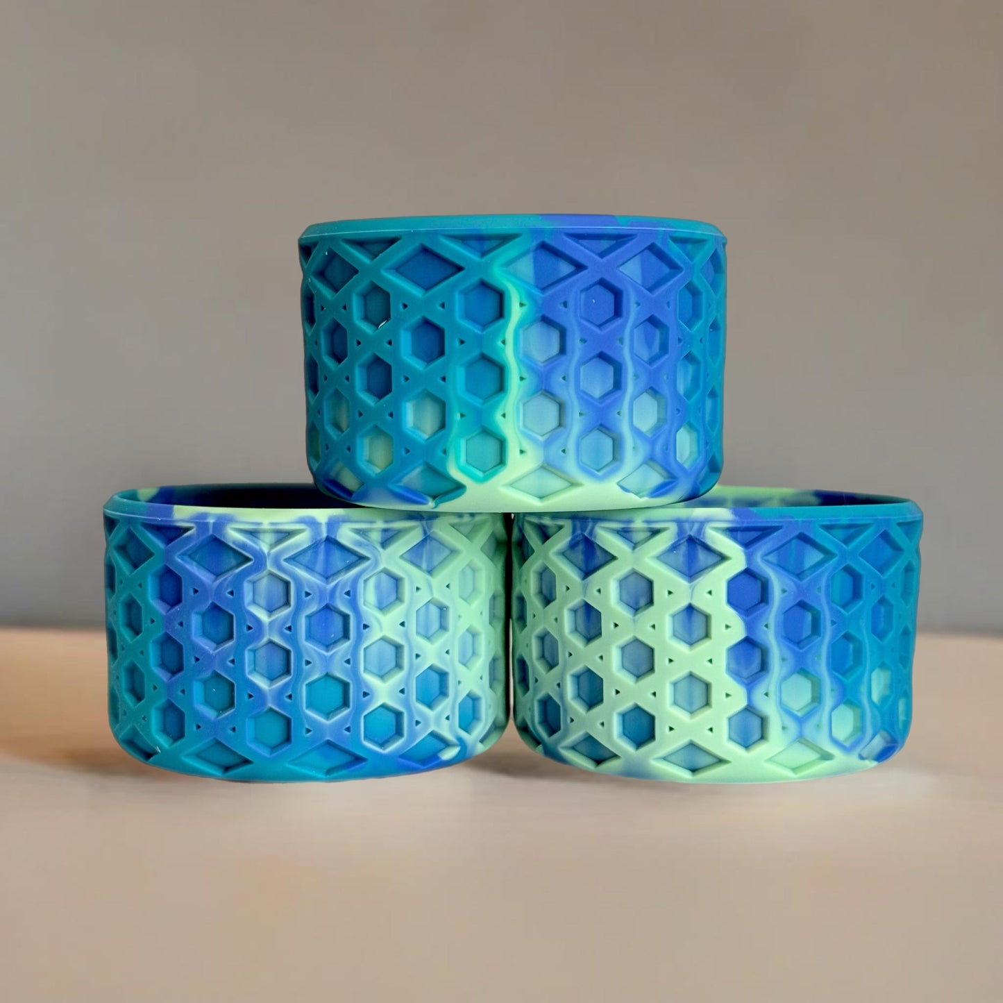 Coastal Teal WAFFLE Tumbler Boot