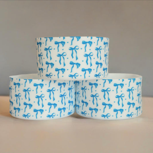 Blue Baby Bow  Boot