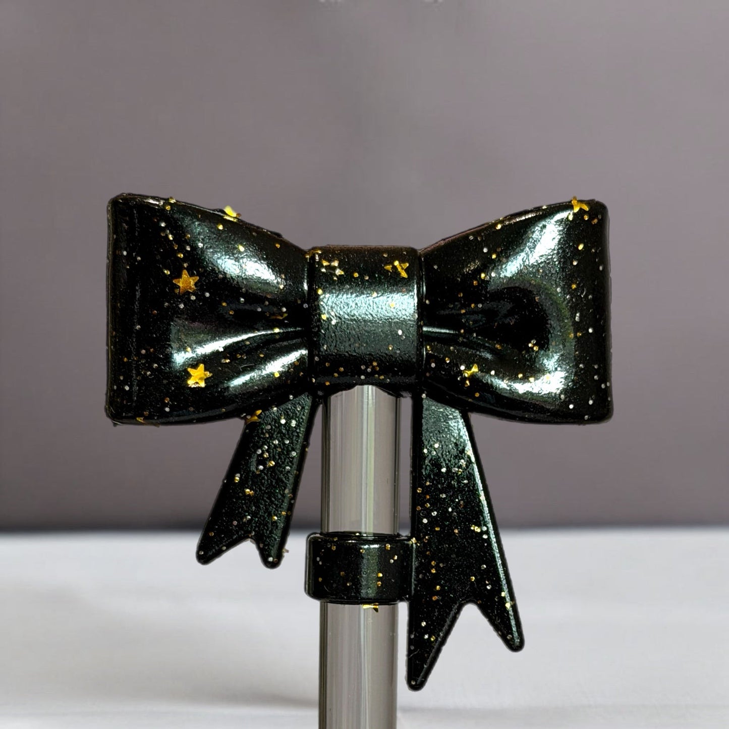 Black & Gold Glitter Waffle Boot
