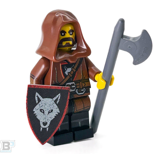 Wolfpack Woodsman Minifig made using LEGO parts